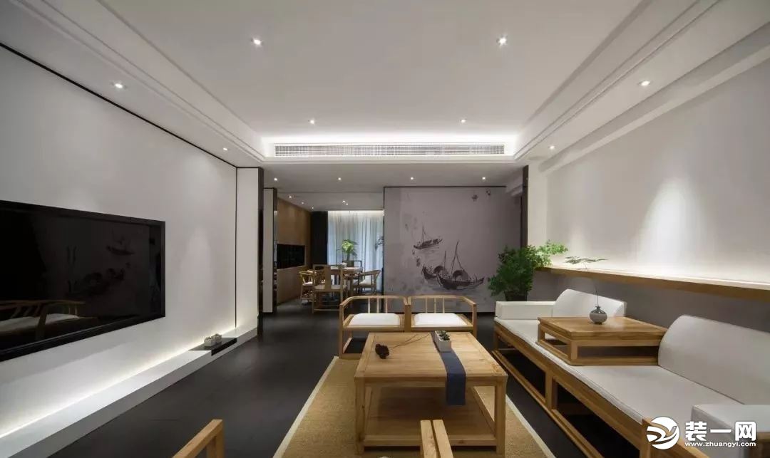 客厅吊顶这样装 温州装修公司帮你告别土味客厅