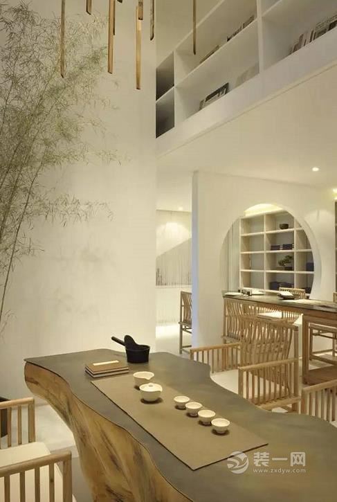 大户型新中式风格装修效果图 打造极简禅意空间